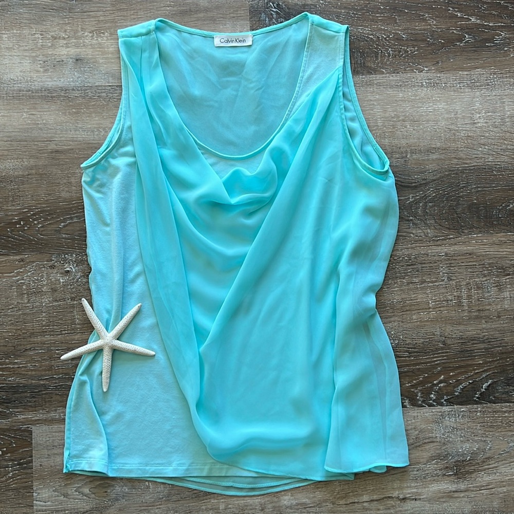 Calvin Klein Teal Top